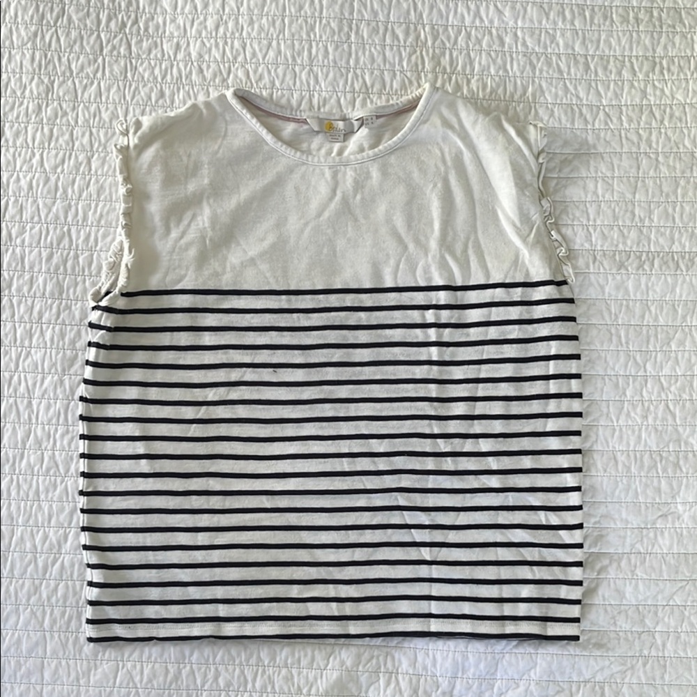 Women’s Boden Faye Jersey Top in White